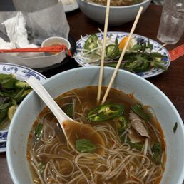 Rare steak pho Rare steak pho
