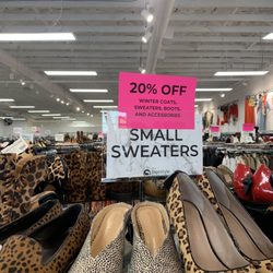 Freestyle Clothing Exchange - These 20% off signs all over the store... nothing about a star has to be on the tag for it to be on sale.