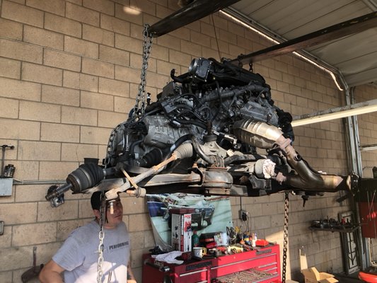 Specializing in European auto repair - BMW 7 series are known for smoke coming out of the tailpipe and tends to be a victims of leaking valve stem seals. requires the remove of engine and cylinder heads. Our technicians are qualified and experienced to get this repair done for you quickly and correctly!