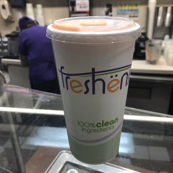 Freshens - Peach on the beach Regular size - Juice Bars & Smoothies Near Me - Nashville, Tennessee