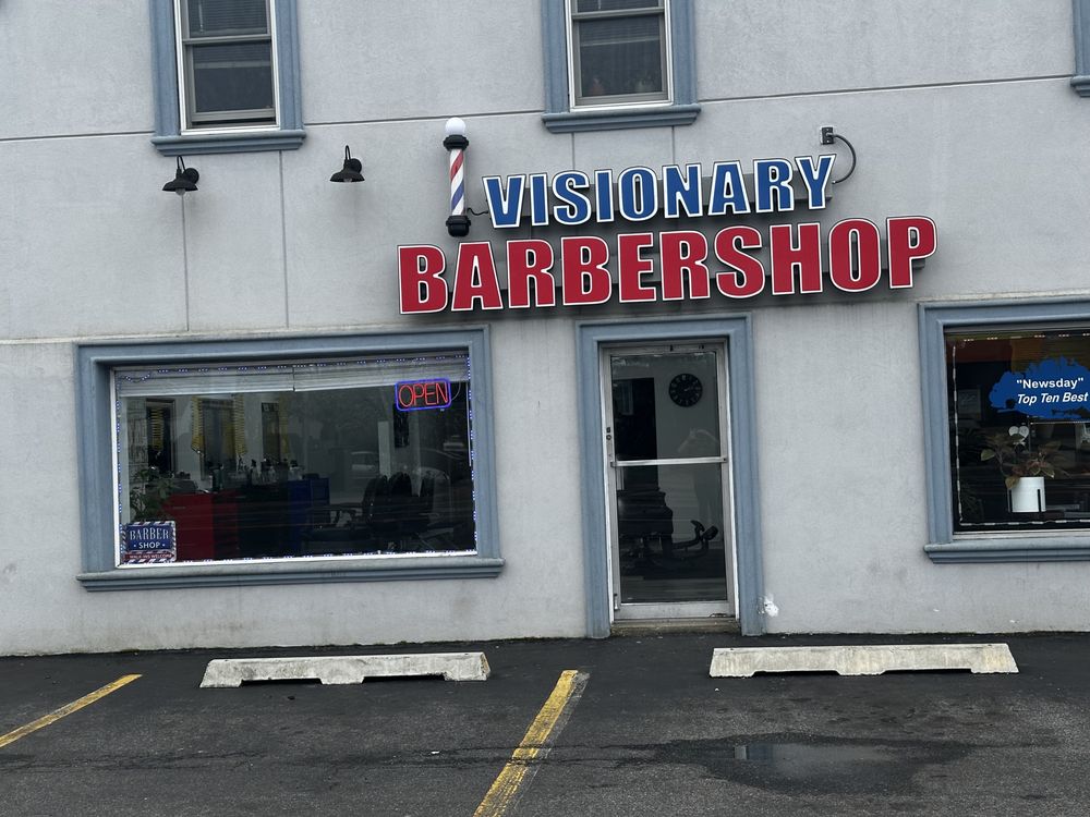 Visonary Barbershop Logo