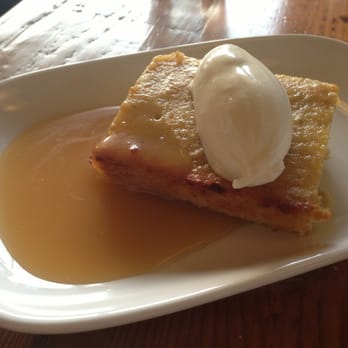 The Table - Toffee cake, creme fraiche. - New American Near Me - San Jose, California