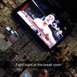 The Break Room - Great UFC hot spot
