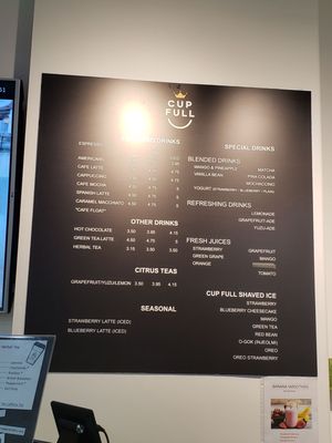 Menu photo 3 Cup Full Dessert Cafe Coquitlam, BC Menu photo 3 Cup Full Dessert Cafe Coquitlam, BC