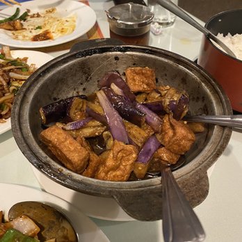 Hot Wok Cafe - Hot pot eggplant and tofu - Chinese Near Me - Northridge, California Hot Wok Cafe - Hot pot eggplant and tofu - Chinese Near Me - Northridge, California