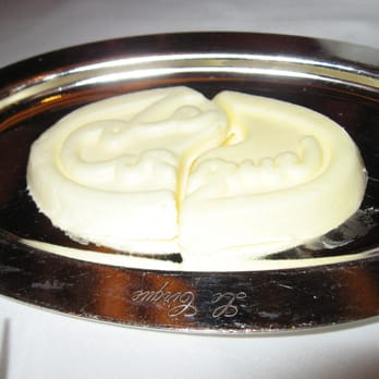 Le Cirque - Unsalted butter on left and salted on the right. - French Near Me - Las Vegas, Nevada Le Cirque - Unsalted butter on left and salted on the right. - French Near Me - Las Vegas, Nevada