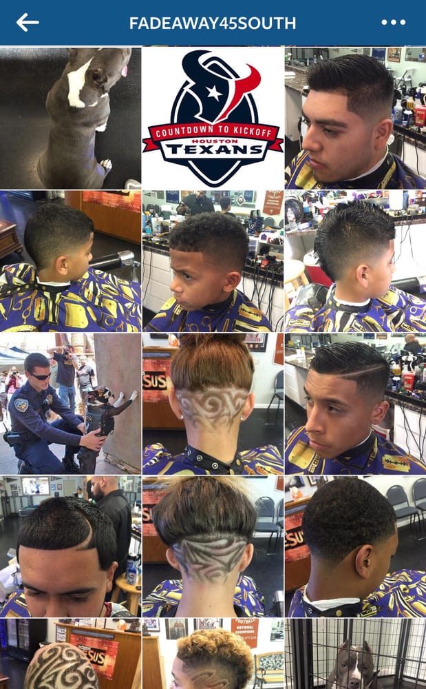 Fadeaway Barber Shop Logo