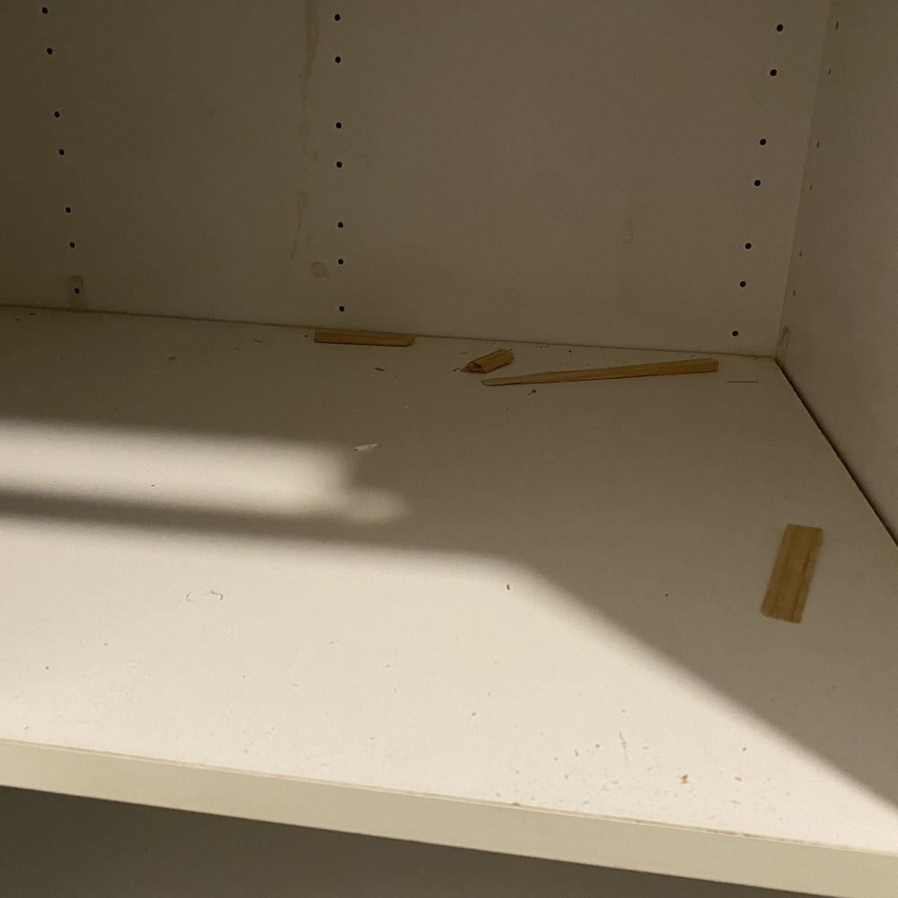 Hallmark Stone - More debris left by the installers - Countertop Installation Near Me - Fenton, Missouri