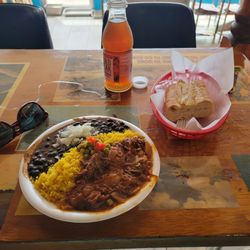 Really Famous Tampa Style Cubans - Ropa vieja special w beans, n rice