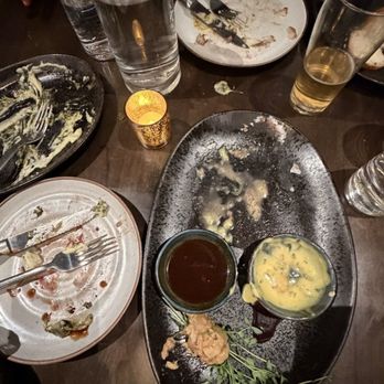 Black Cow Chophouse - Empty plates - Steakhouses Near Me - Charlottesville, Virginia