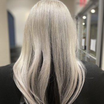 Color CutOutz - Two tone black ice platinum - Hair Salons Near Me - Clark, New Jersey Color CutOutz - Two tone black ice platinum - Hair Salons Near Me - Clark, New Jersey
