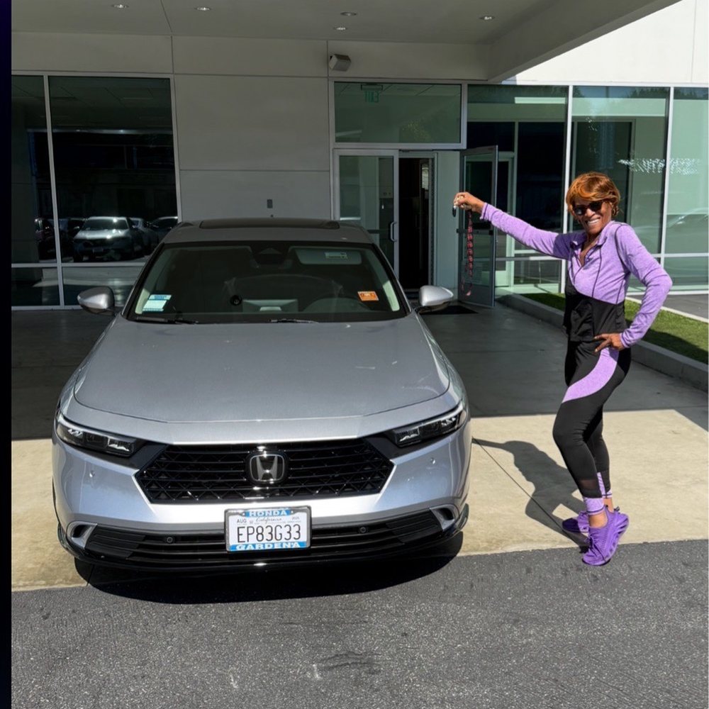 Gardena Honda - KOPIOLINIA DANIELS JONES  NEW 2026 HONDA ACCORD HYBRID FROM GARDENA HONDA - Auto Repair Near Me - Gardena, California