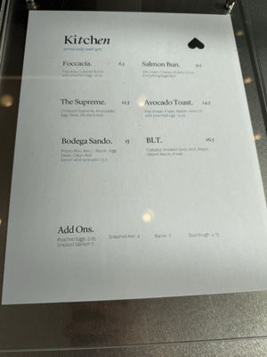 Menu photo 6 Nemesis Coffee Coquitlam, BC