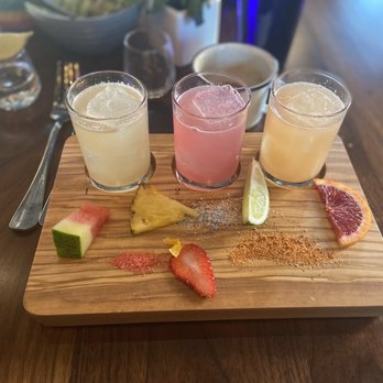 Los Agaves - Margarita flight - Mexican Near Me - Napa, California Los Agaves - Margarita flight - Mexican Near Me - Napa, California