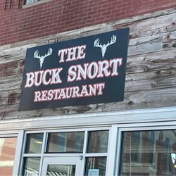 The Buck Snort - Signage