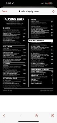 Menu photo 6 Ai Pono Cafe Costa Mesa, CA Menu photo 6 Ai Pono Cafe Costa Mesa, CA