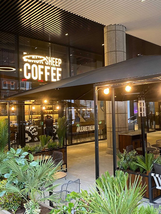 BLACK SHEEP COFFEE 155 Spitalfields, London, United Kingdom Coffee & Tea