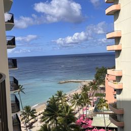 Partial ocean view room