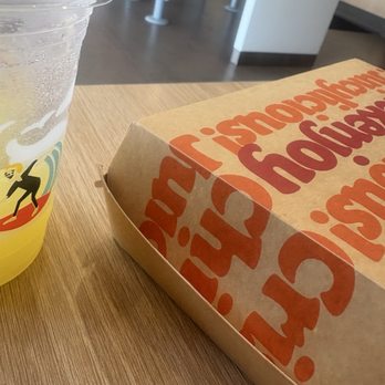 Jollibee - My pineapple drink almost gone - Fast Food Near Me - Vallejo, California