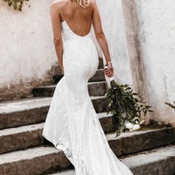 Kira Elizabeth Design Studio - Back of dress
