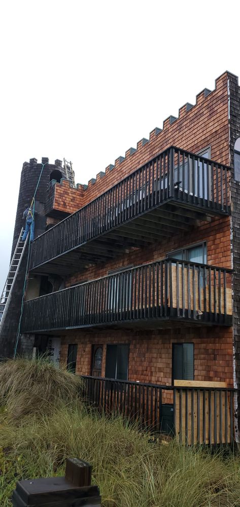 Slide of Neighbor's Roofing
