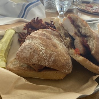 Surf City Hotel - Chicken Napoli sandwich - Hotels Near Me - Surf City, New Jersey