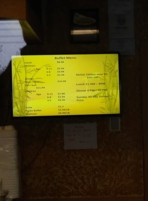 Menu photo 2 Asian Buffet Layton, UT