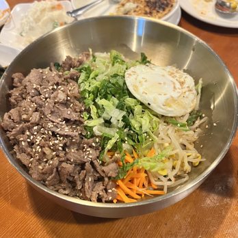 Minari - Beef BiBimBap - Korean Near Me - San Bruno, California Minari - Beef BiBimBap - Korean Near Me - San Bruno, California