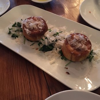 La Quercia - Parmesan soufflé $16 each - Italian Near Me - Vancouver, British Columbia
