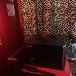 Stripped Salon - View of the inside of the suite
