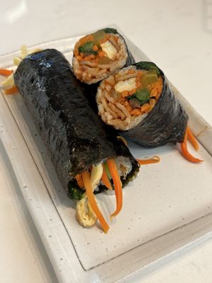 Korean Bamboo teriyaki & bunsik by null