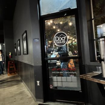 Dog Haus Biergarten - Front door - Burgers Near Me - Belmont, California
