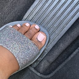 Pedicure with shellac