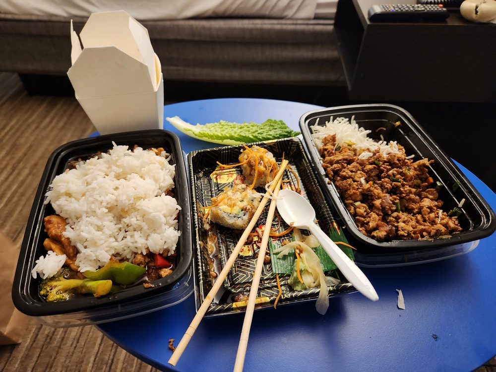 Food from Ni Hao Asian Cafe