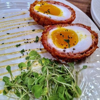 The Dead Rabbit - Scotch egg - Cocktail Bars Near Me - New York, New York