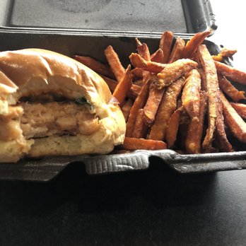 Burger Bar - Seafood Burger & Sweet Potatoe fries - Chicken Wings Near Me - Camden, New Jersey Burger Bar - Seafood Burger & Sweet Potatoe fries - Chicken Wings Near Me - Camden, New Jersey