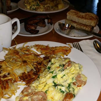 Matt's Big Breakfast - This was the special as of 1/3/2015. Artichoke chicken sausage with spinach, eggs and cheese.  Tasted so amazing, big portions. - Breakfast & Brunch Near Me - Phoenix, Arizona