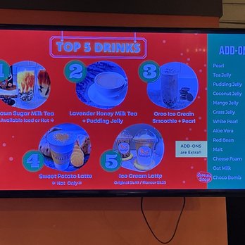 Tealips Cafe - Menu - Bubble Tea Near Me - Burnaby, British Columbia