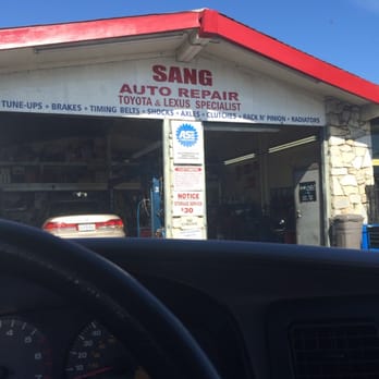 Sang Auto Repair - One side of the garages - Auto Repair Near Me - Lawndale, California