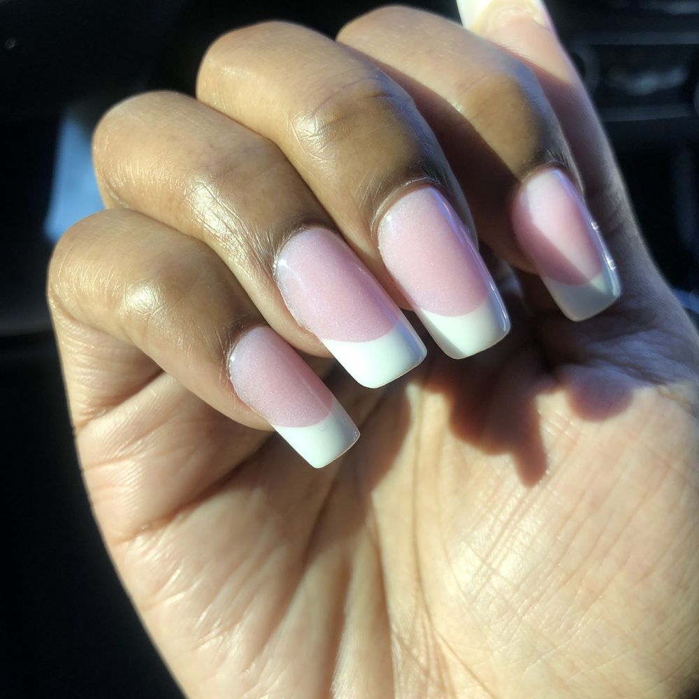 Eminence Nails and Spa - Fill in by tony.... terrible. Too much acrylic around Cuticle which will cause lifting in a couple days - Nail Salons Near Me - Atlanta, Georgia Eminence Nails and Spa - Fill in by tony.... terrible. Too much acrylic around Cuticle which will cause lifting in a couple days - Nail Salons Near Me - Atlanta, Georgia