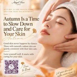 Angel Face Spa - Autumn Is a time to slowdown and care for the skin