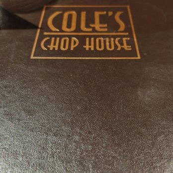Cole's Chop House - Menu - Steakhouses Near Me - Napa, California