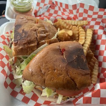 Little Maria's Cafe - Steak torta and fries!! - Salad Near Me - Houston, Texas Little Maria's Cafe - Steak torta and fries!! - Salad Near Me - Houston, Texas