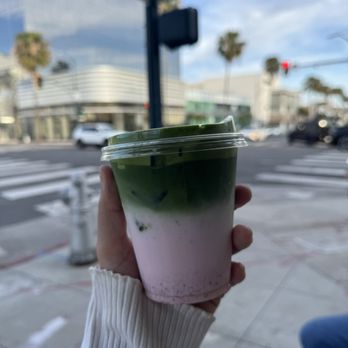 Cha Cha Matcha - Strawberry matcha - Coffee & Tea Near Me - Beverly Hills, California