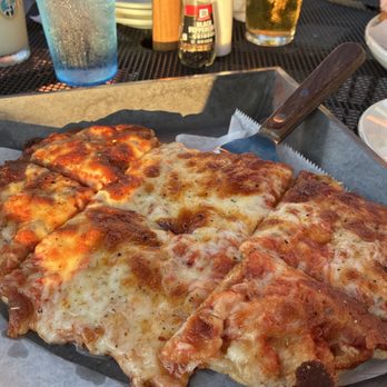 Jumpin Jakes - Flat bread cheese pizza - Seafood Near Me - Old Orchard Beach, Maine Jumpin Jakes - Flat bread cheese pizza - Seafood Near Me - Old Orchard Beach, Maine
