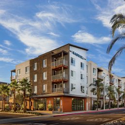 Exterior outside entrance of The Gabriel by Greystar - Exterior - Pomona, California Exterior outside entrance of The Gabriel by Greystar - Exterior - Pomona, California