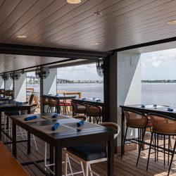 Waterfront - Lower Patio Seating