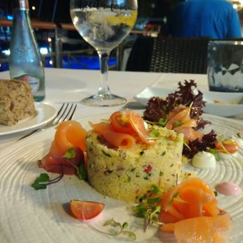 Noray - Salmon salad - Mediterranean Near Me - Empuriabrava, GI