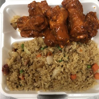 Golden China - Hot wing with pork fried rice - Chinese Near Me - Canton, Georgia Golden China - Hot wing with pork fried rice - Chinese Near Me - Canton, Georgia