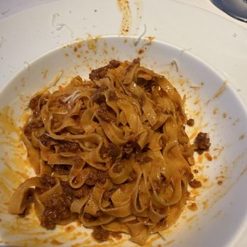 Cenacolo - Pasta al Ragù.  A 6-8 hour slow cooked meat sauce over fresh made pasta on site. - Italian Near Me - Cancún, ROO